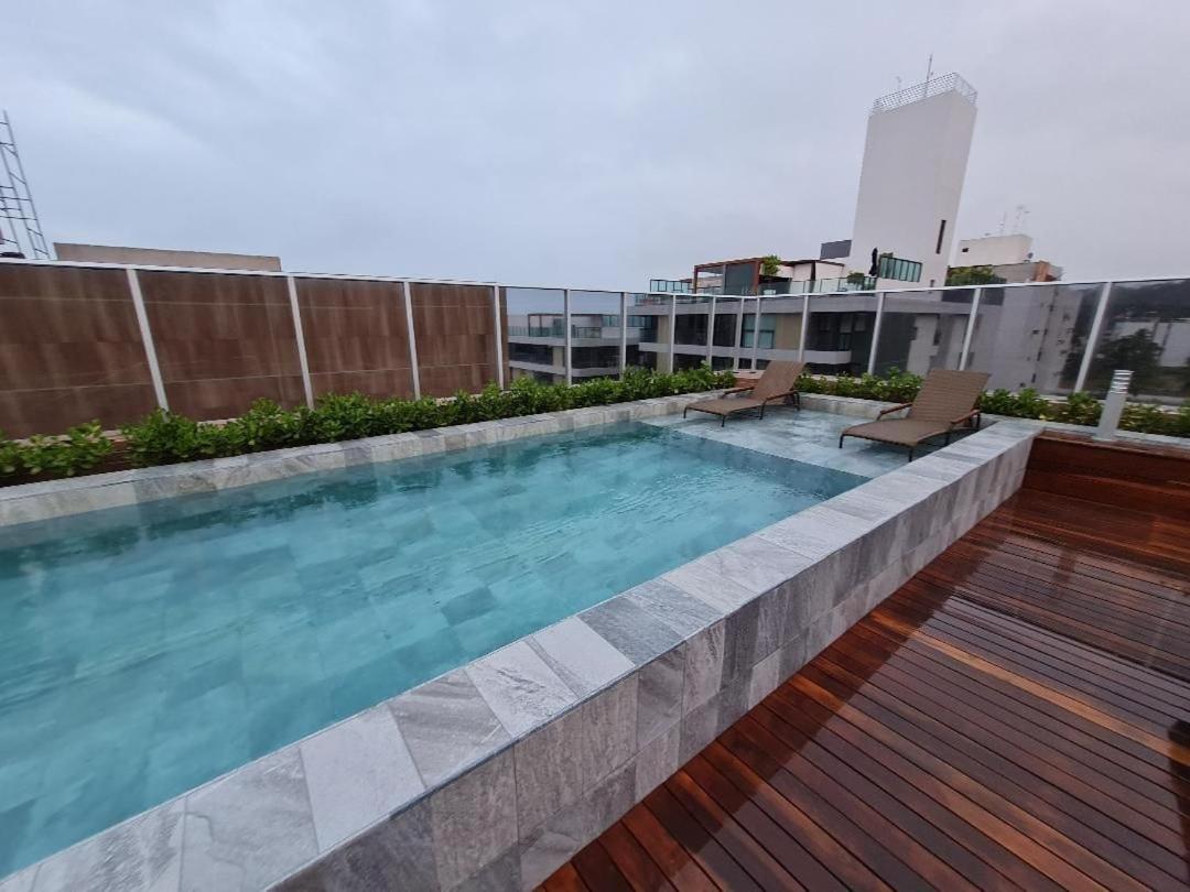 Ferienwohnung Fantastico Flat No Vivendas Do Mar João Pessoa Exterior foto